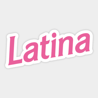 Latina Sticker